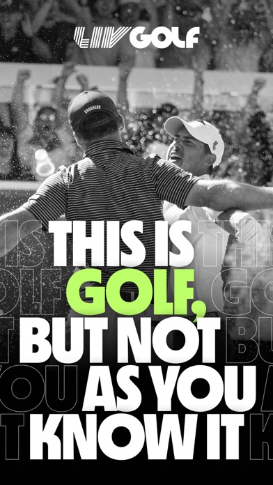 LIV Golf League Screenshot