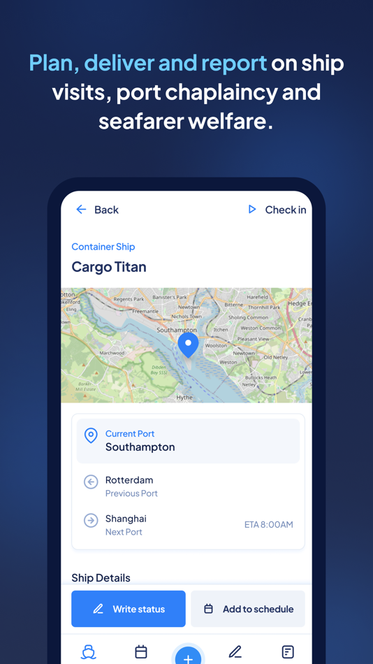 #2. ShipVisitor (iOS) 由: The Mission to Seafarers