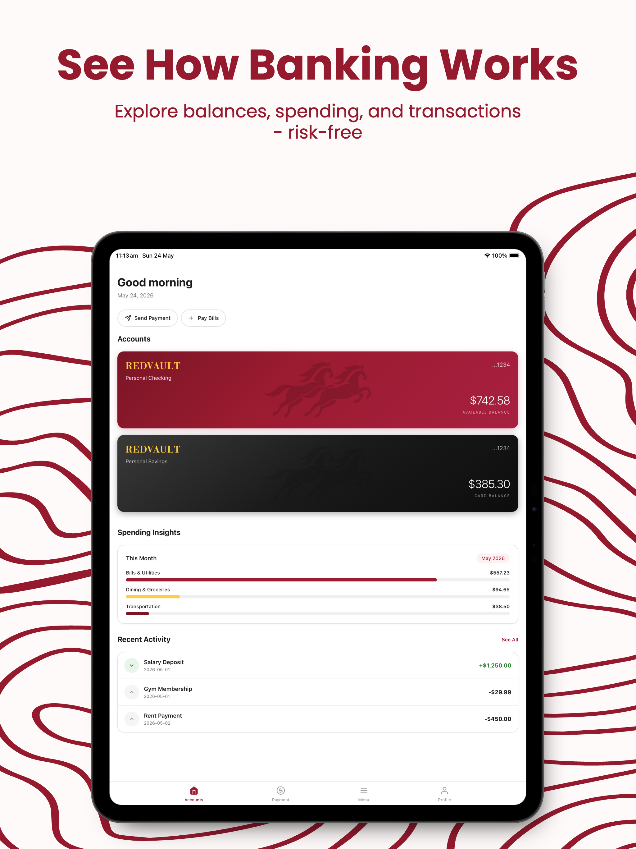 MockBank - Practice Banking