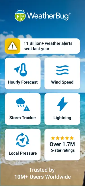 WeatherBug: Weather Forecast screenshot 1
