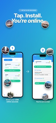 Simles eSIM screenshot