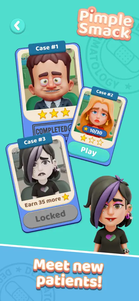 Satisfying pimple pop game - free pimple popper for iPhone and Android