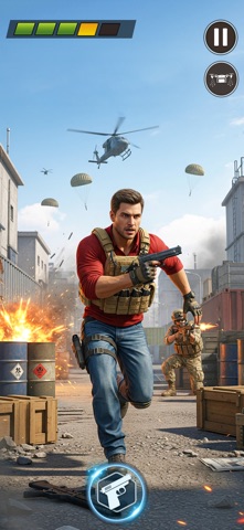 Anti Terrorist Gun Strike 3D iPhone screenshot