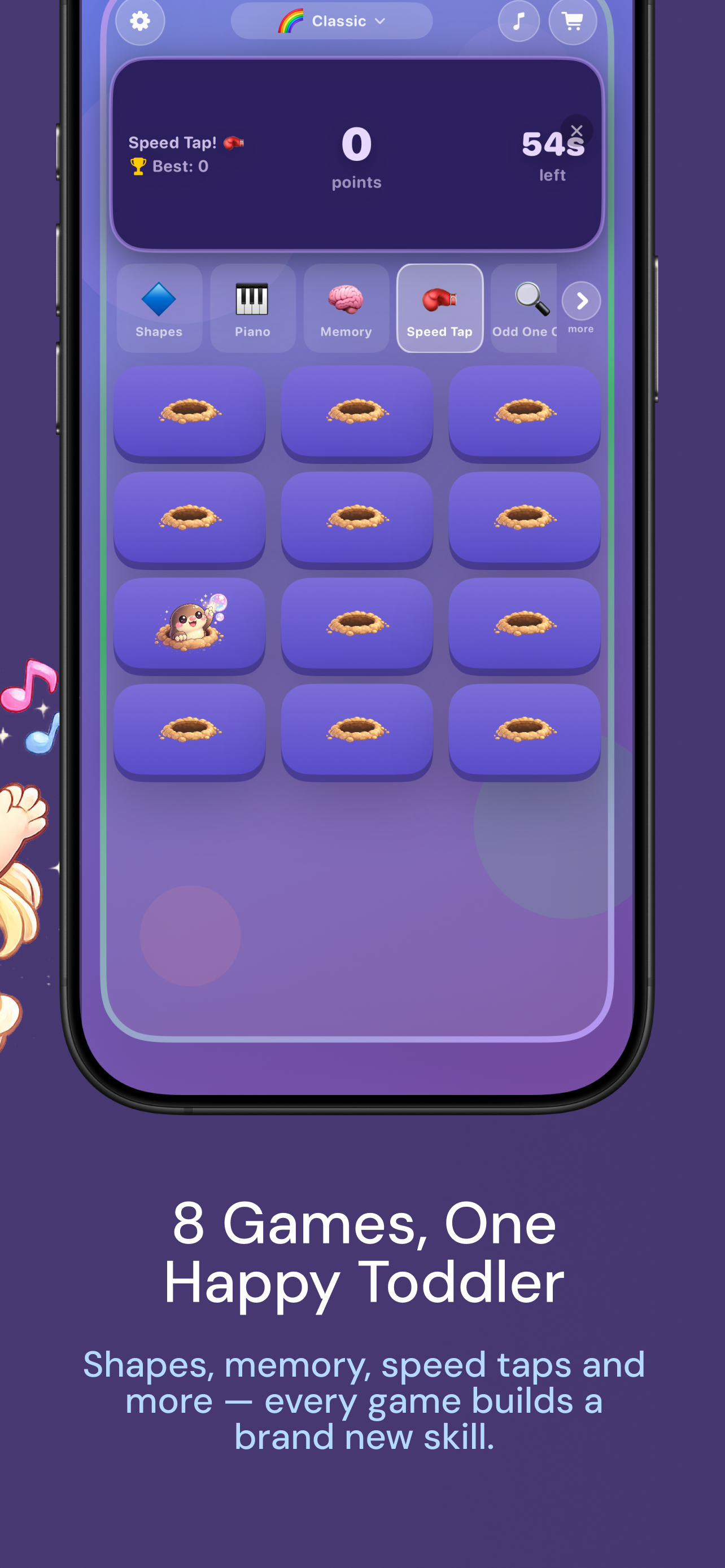 TappyPhone: Toddler Learning