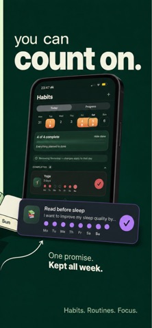 Ralli: Routine & Habit Tracker Screenshot 2 of 9