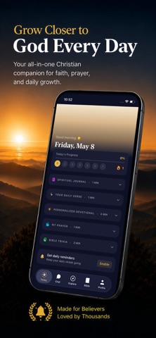 WePray: Daily Bible Devotional iPhone screenshot