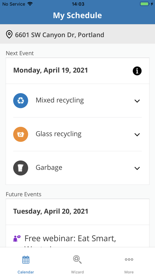 #3. Garbage and Recycling Day (iOS) 由: Washington County, Oregon