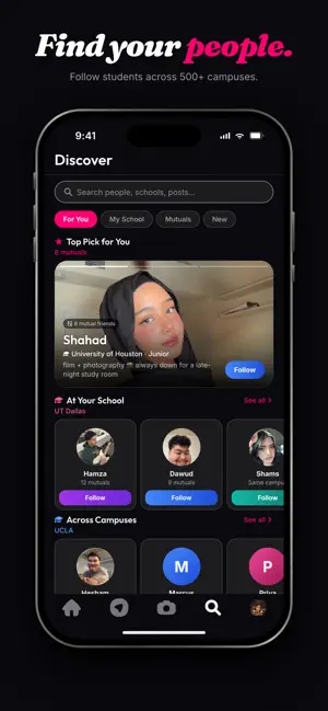Yappin: The College Network screenshot 3