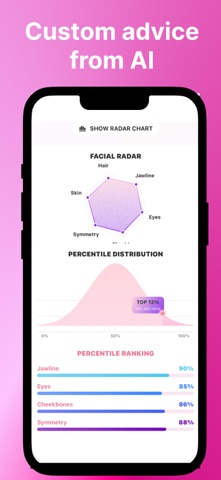 GlowUp AI: Beauty Glam Makeup iPhone screenshot
