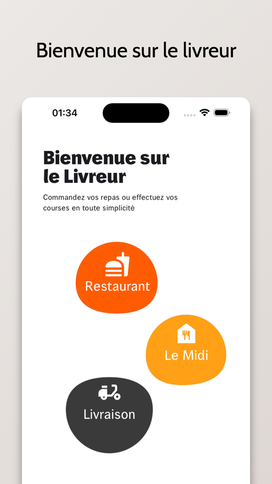#1. Le livreur (iOS) Bởi: Saint Cyrile De Leonce Kipre