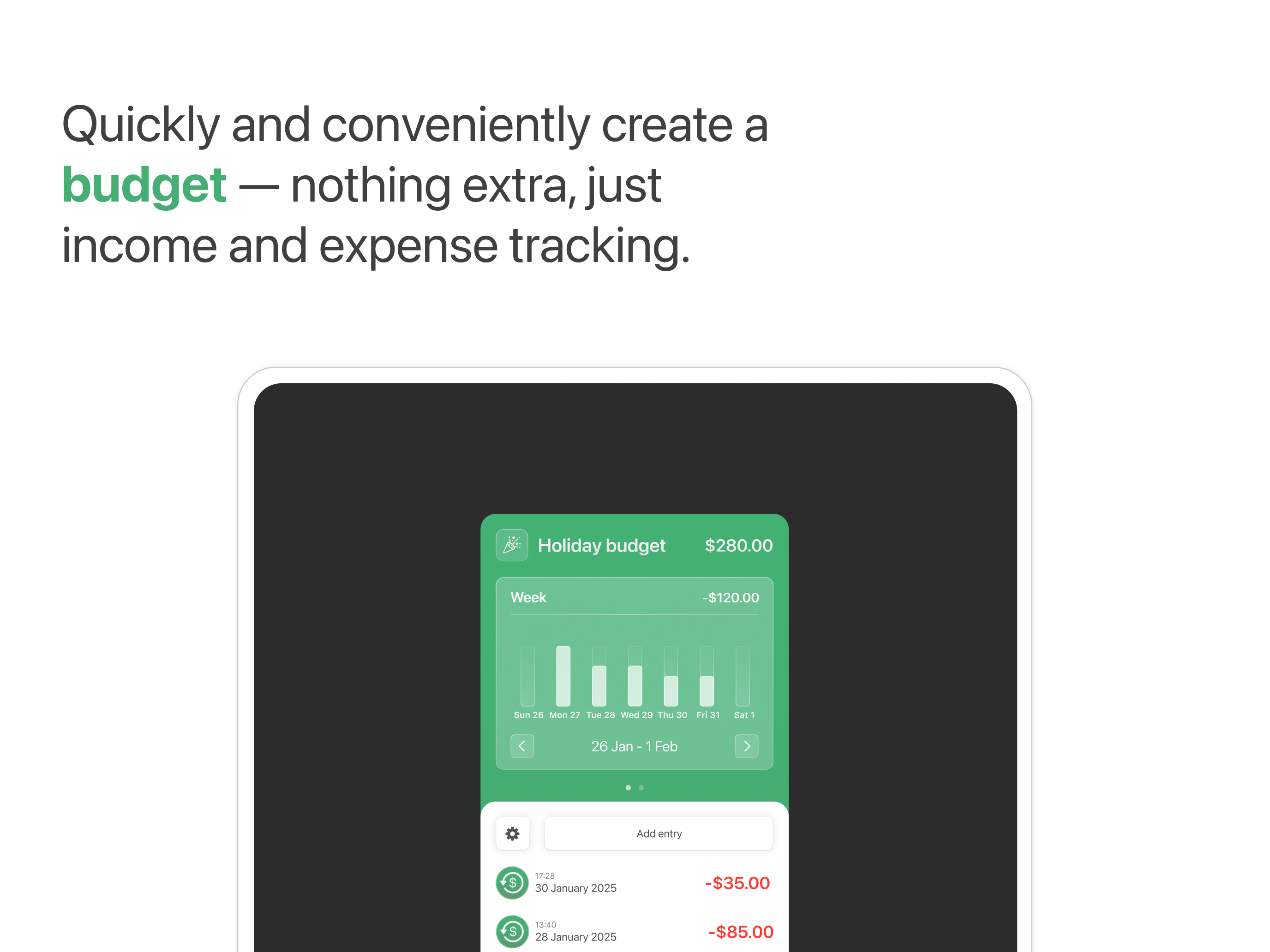 Goal Tracker: Save & Budget