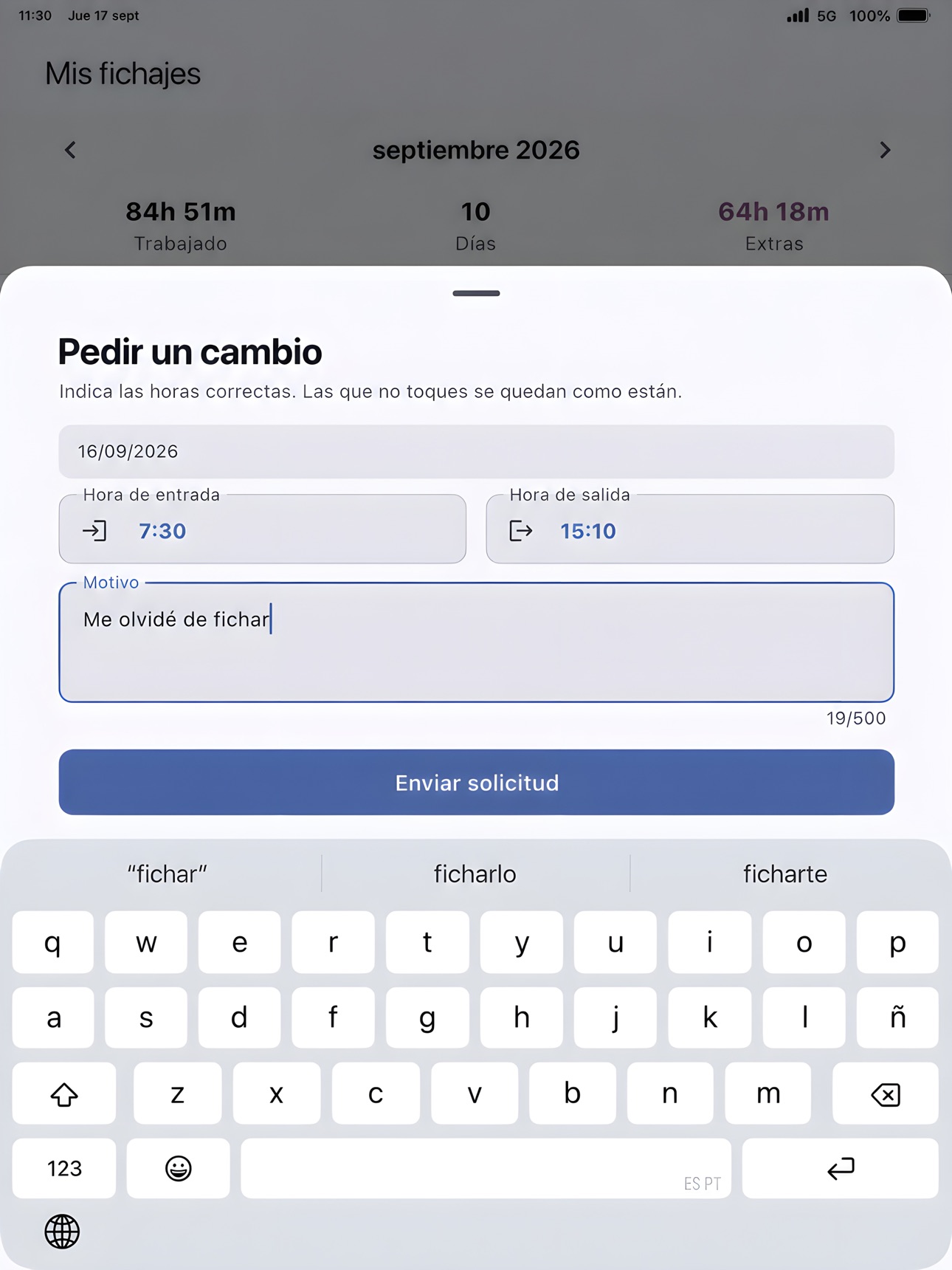 Screenshot 8 of Global Horario