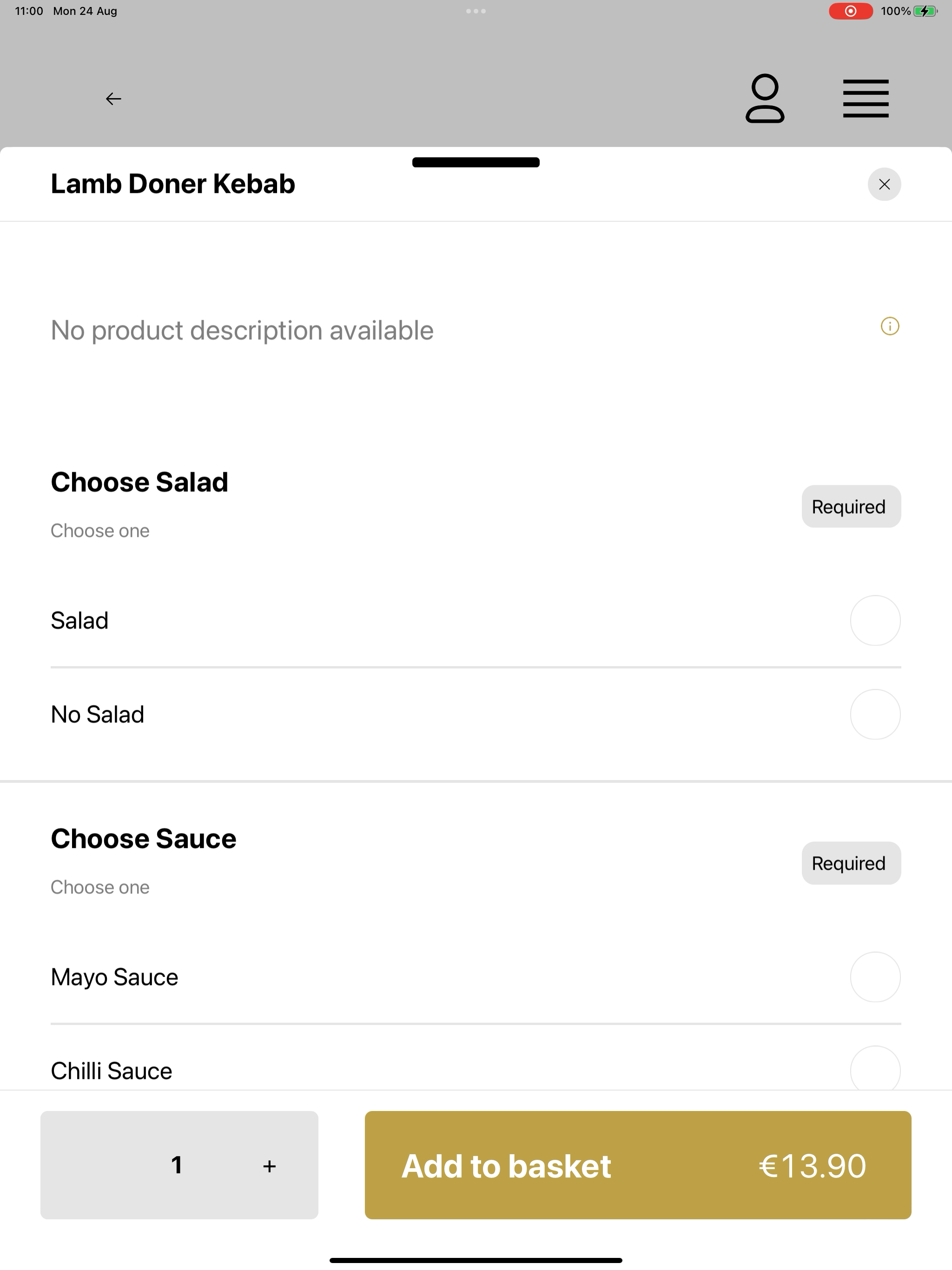 The Charcoal Grill IE screenshot 15