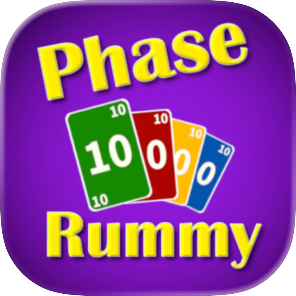 Apple App Store cover for Super Phase Rummy