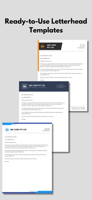Letterhead Maker Templates screenshot 2