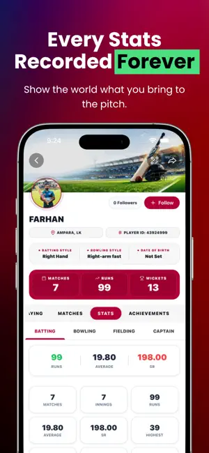 MyCric - Cricket Scoring App screenshot 3