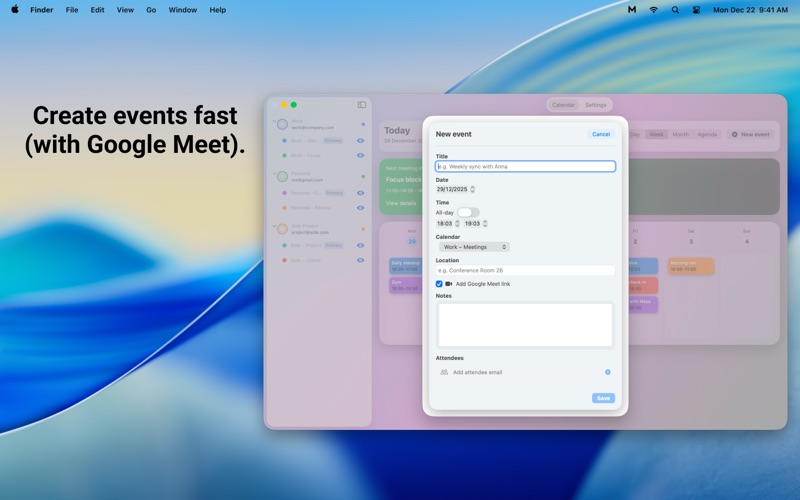 App screenshot