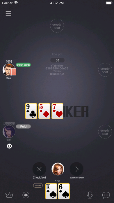 BTT Poker Screenshot