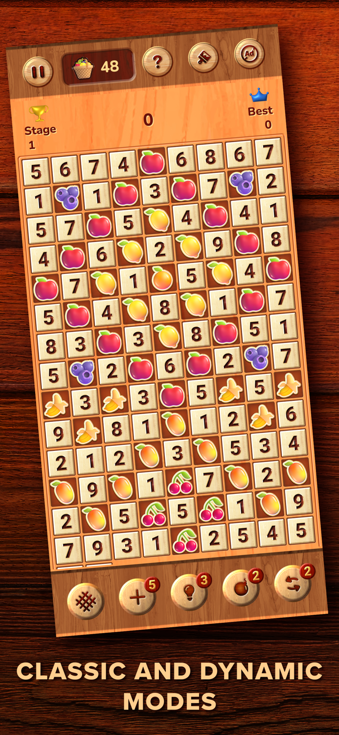 Woodpuzzle - 숫자 게임