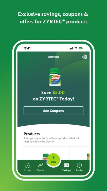 ZYRTEC® ALLERGYCAST® screenshot-5