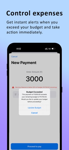 SmartWallet - Budget Manager Screenshot 3 of 5