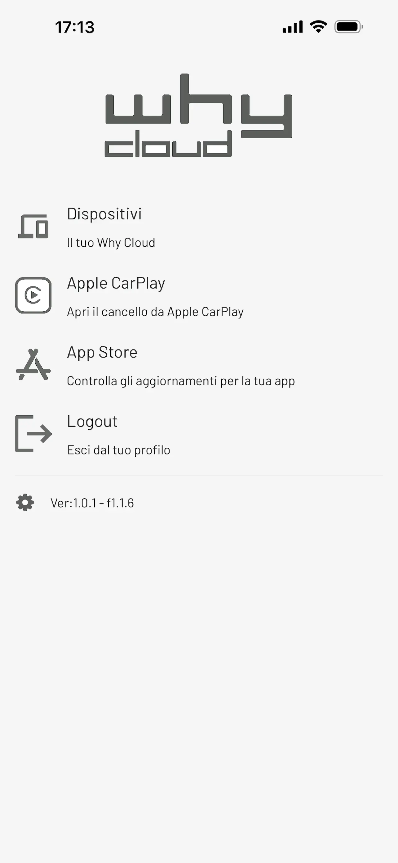 #1. Why Cloud (iOS) di: 1Control