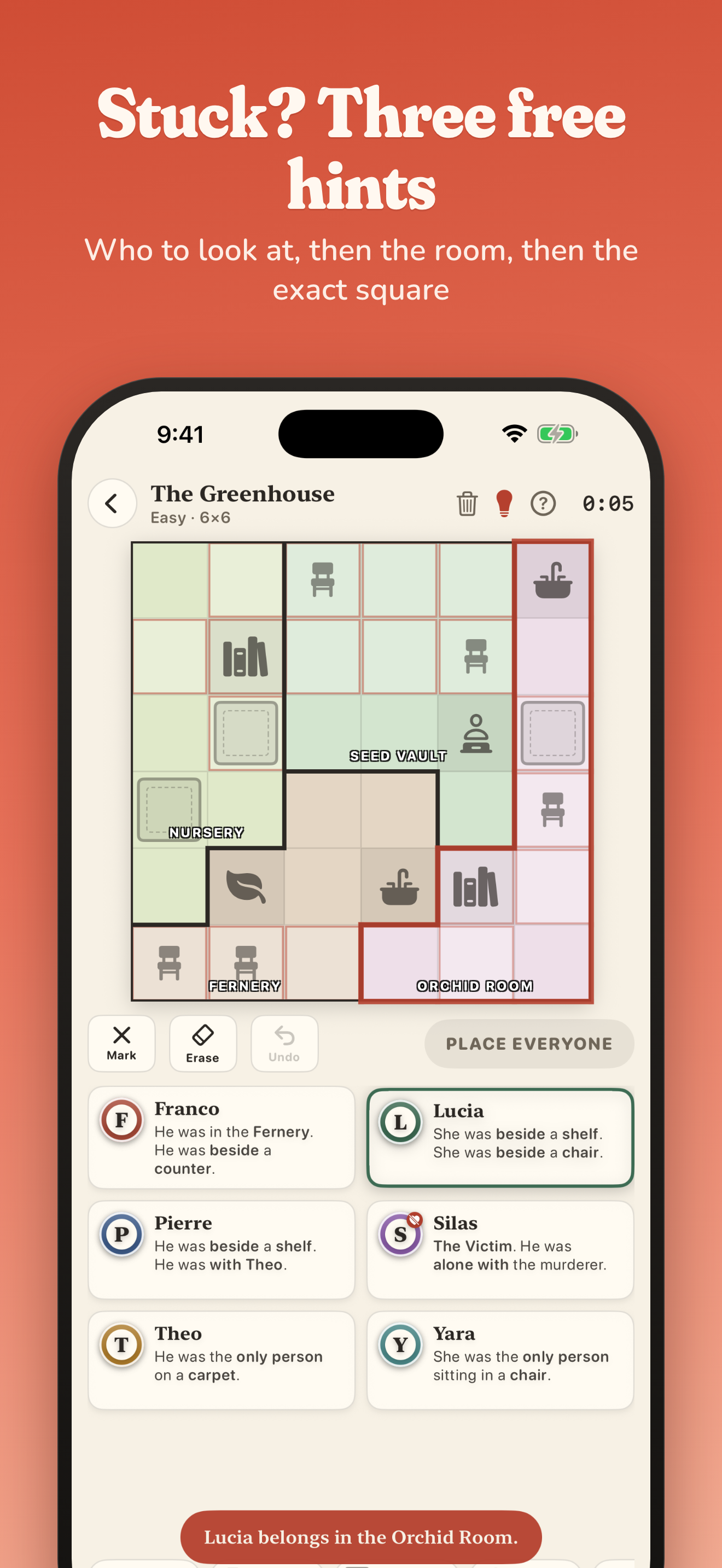 Roomers - Murder Sudoku Logic screenshot 4