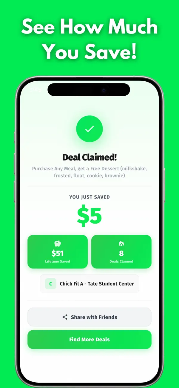Screenshot #3 pour Bizzy - College Deals & Events