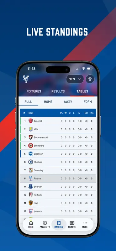Official Crystal Palace App screenshot 4 of 9