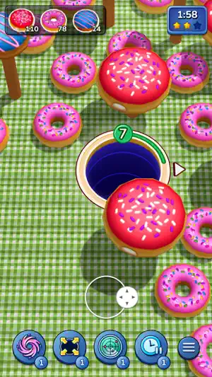 Hole Rush Classic Game screenshot 7
