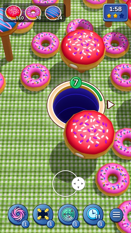 Hole Rush: Jogo Clássico screenshot 7