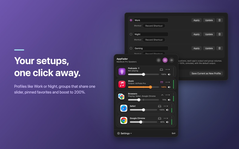 AppFader - Per app volume screenshot 5