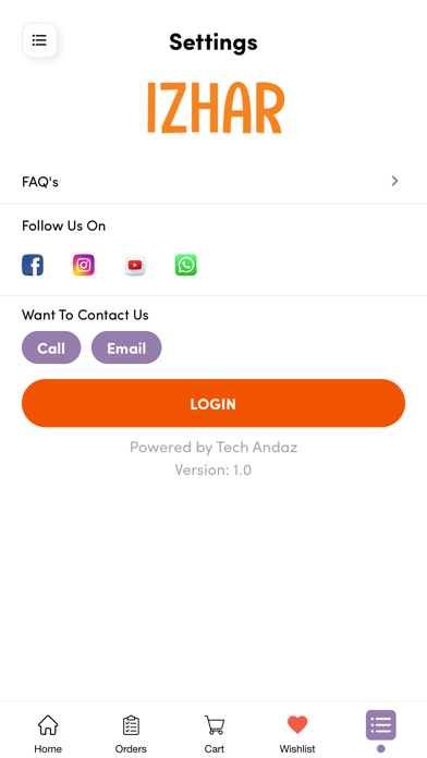 Izhar Shop Screenshot