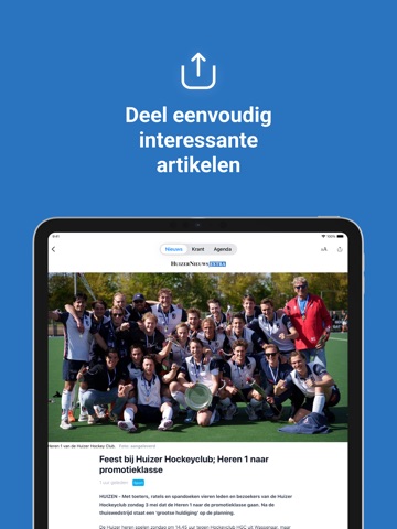 HuizerNieuws iPad screenshot 5