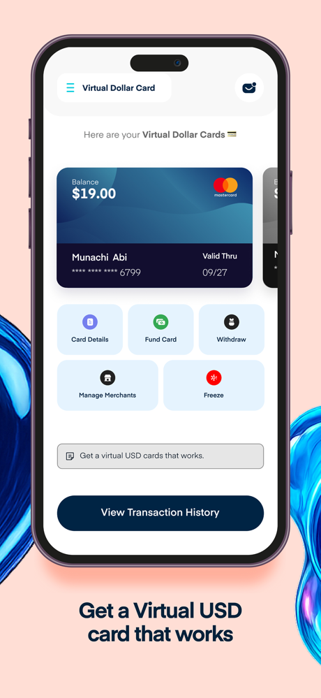 Cardtonic: Gift & Virtual Card screenshot 2
