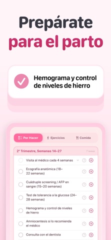 Prego: Embarazo y Bebé Tracker iPhone screenshot 5