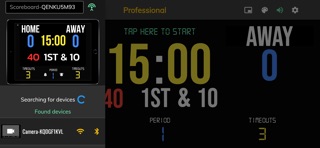 BT Football Scoreboard のスクリーンショット