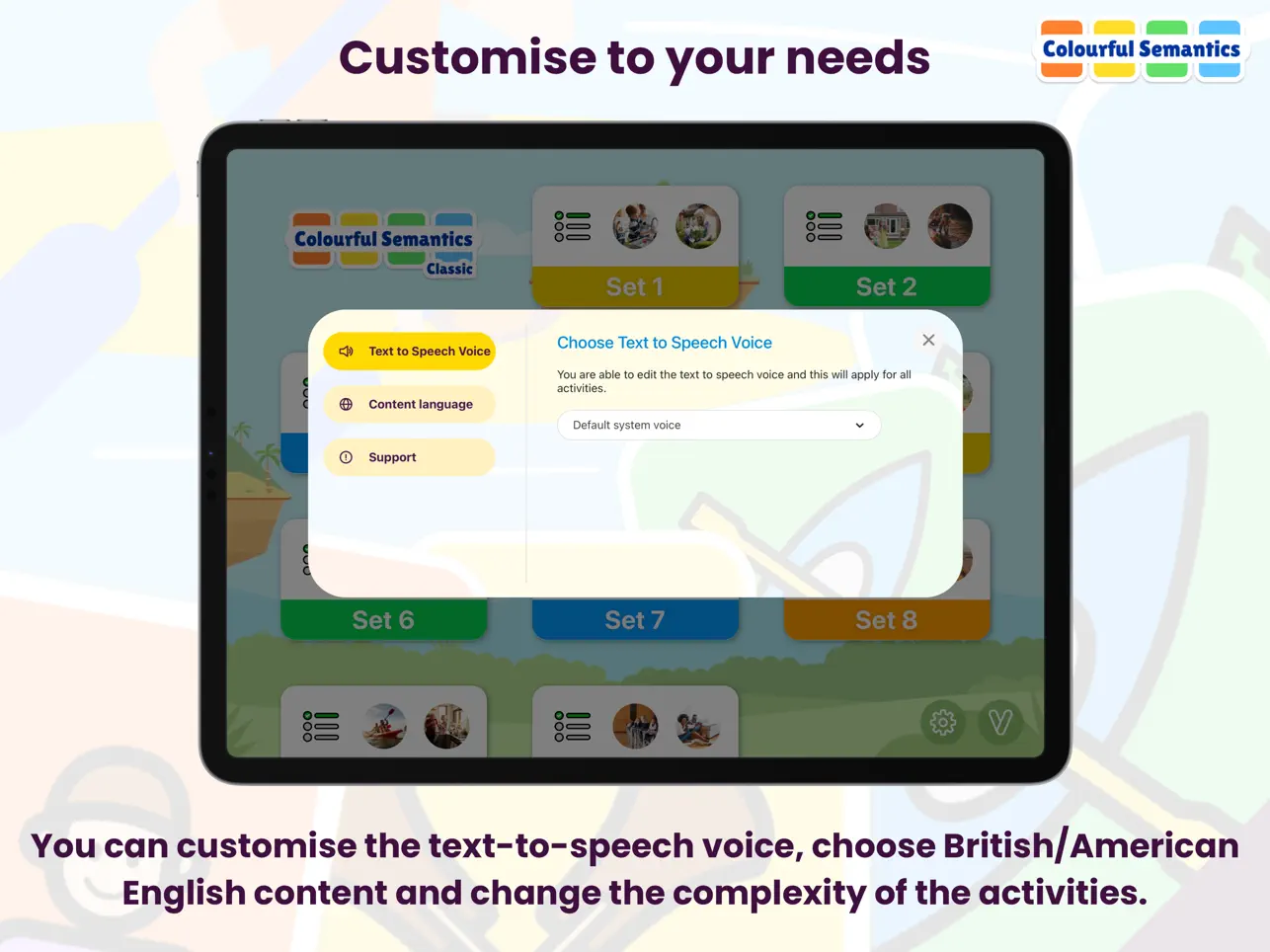 Screenshot #5 pour Colourful Semantics Classic