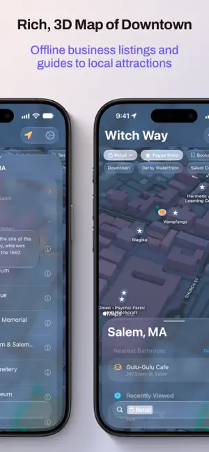 Witch Way - Salem Navigation screenshot 2