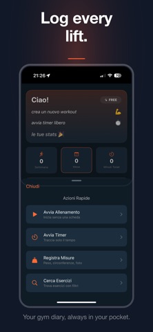 SteelLog Workout Tracker Screenshot 3 of 4