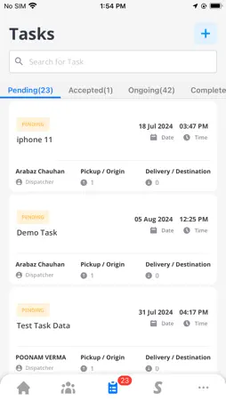 iDispatch - Operator: Work screenshot 3