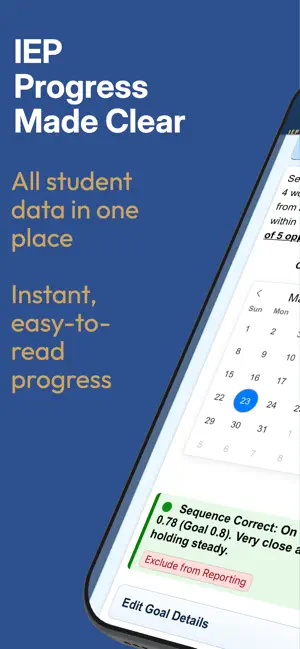 IEP Report screenshot 1