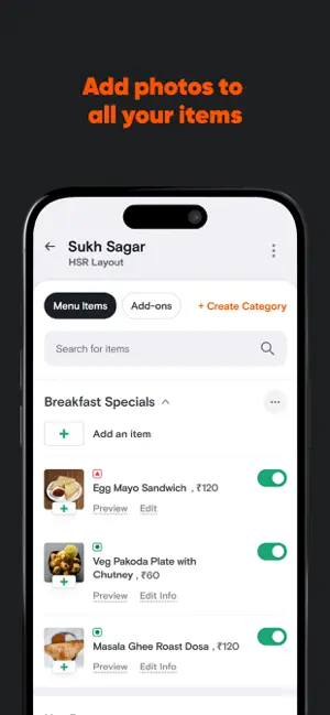 Swiggy Owner iPhone screenshot 3
