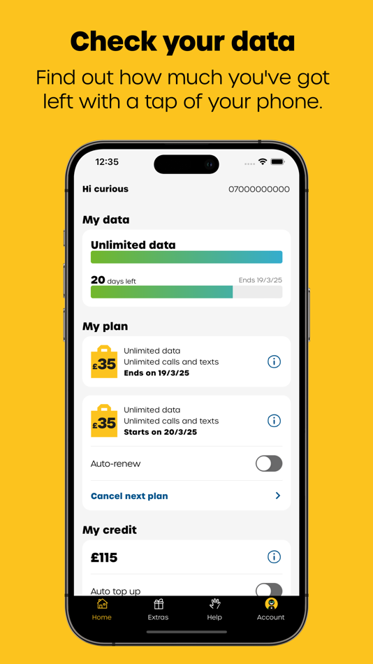 #2. giffgaff (iOS) 由: giffgaff