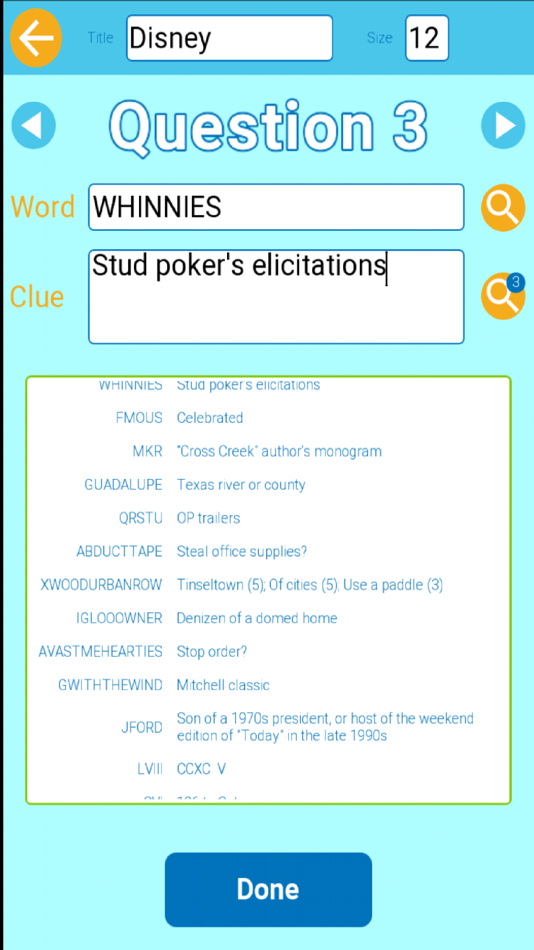#2. Wordapp : Crossword Maker (iOS) 由: 熙亮 徐