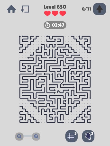 Arrow Escape Puzzle Game iPad screenshot