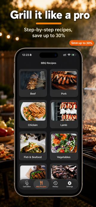 BBQ|Meat Recipes&Calculator Screenshot 3 of 6
