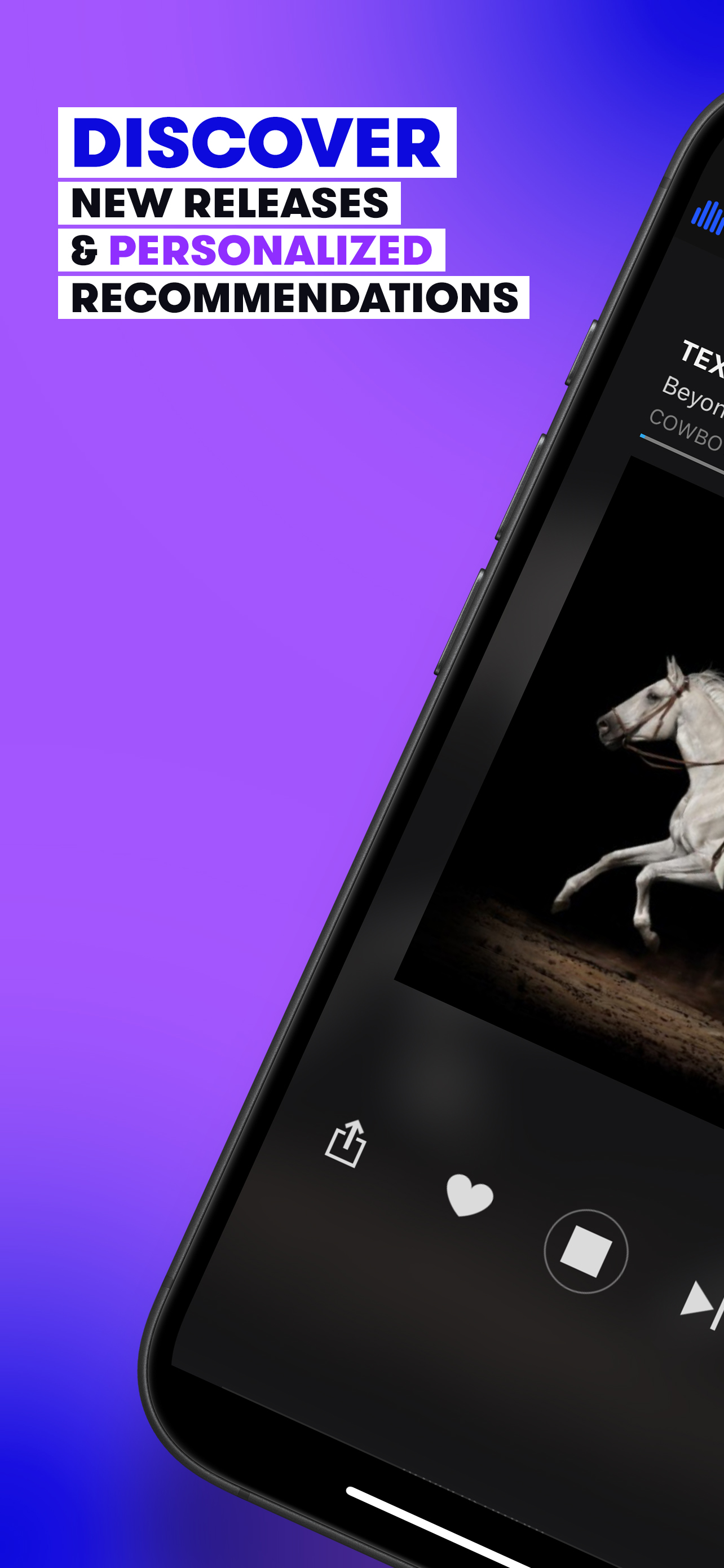 Stingray Music: Discover Songs