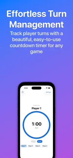 RummiTime: Timer for Rummikub screenshot 1