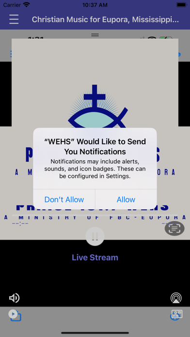 WEHS screenshot